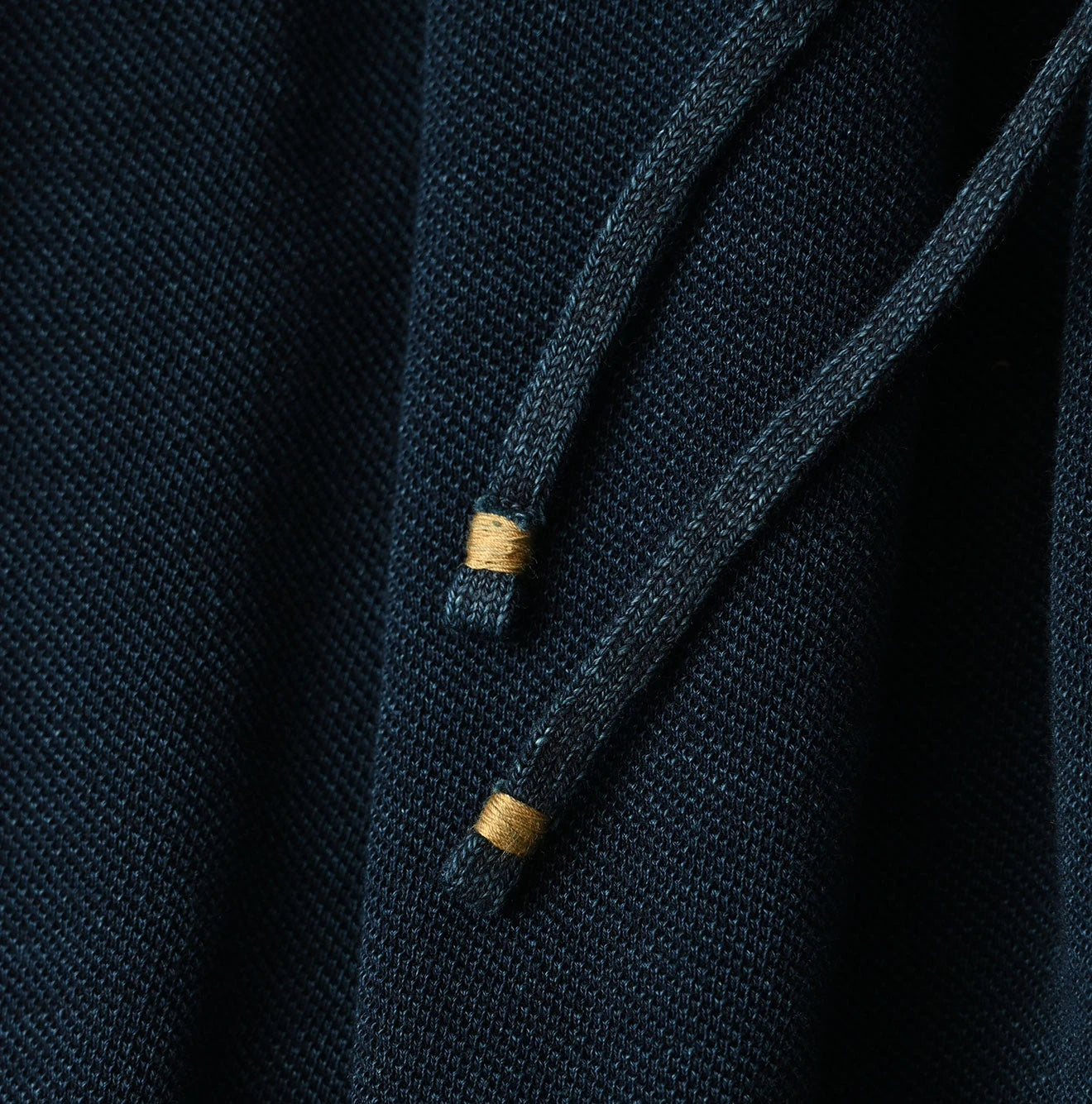 45R Indigo Cotton Pique Gathered Skirt - Image 13