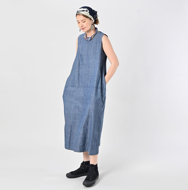 45R Khadi OX Sleeveless Dress - Image 3