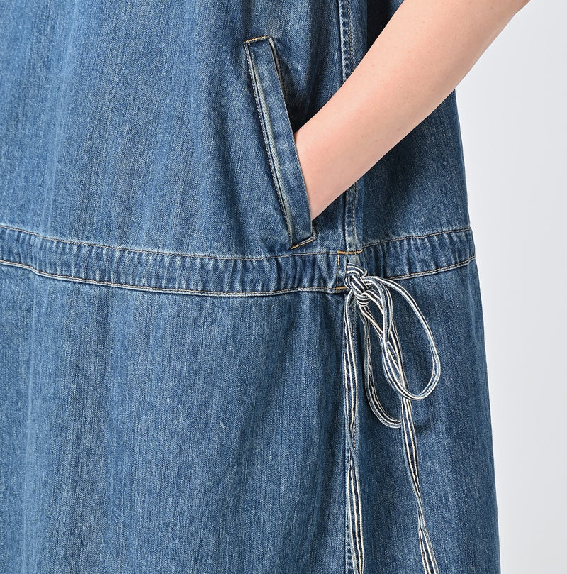 45R Rye Mugi Denim Dress - Image 6