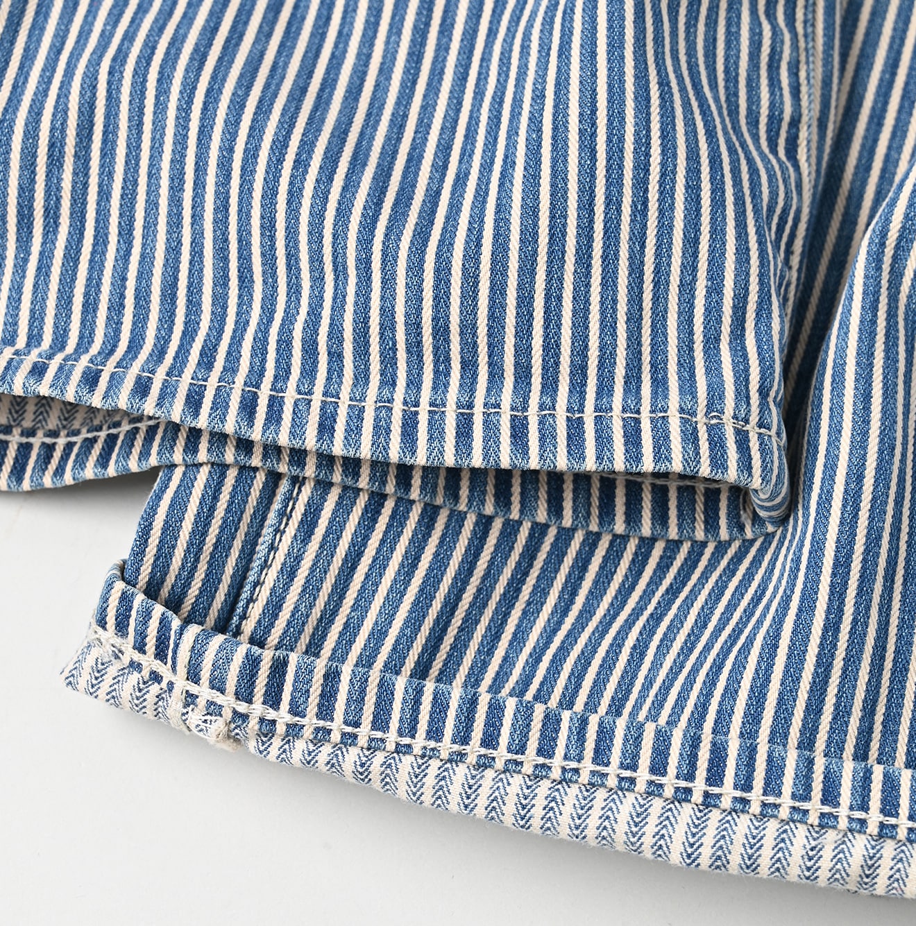 Rye Mugi Denim Hickory Charlotte5 – 12.25oz Distressed Wide-Leg