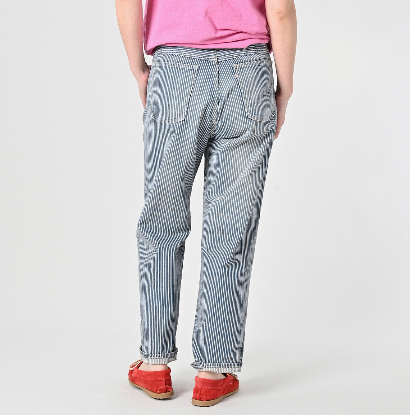 Rye Mugi Denim Hickory Charlotte5 – 12.25oz Distressed Wide-Leg
