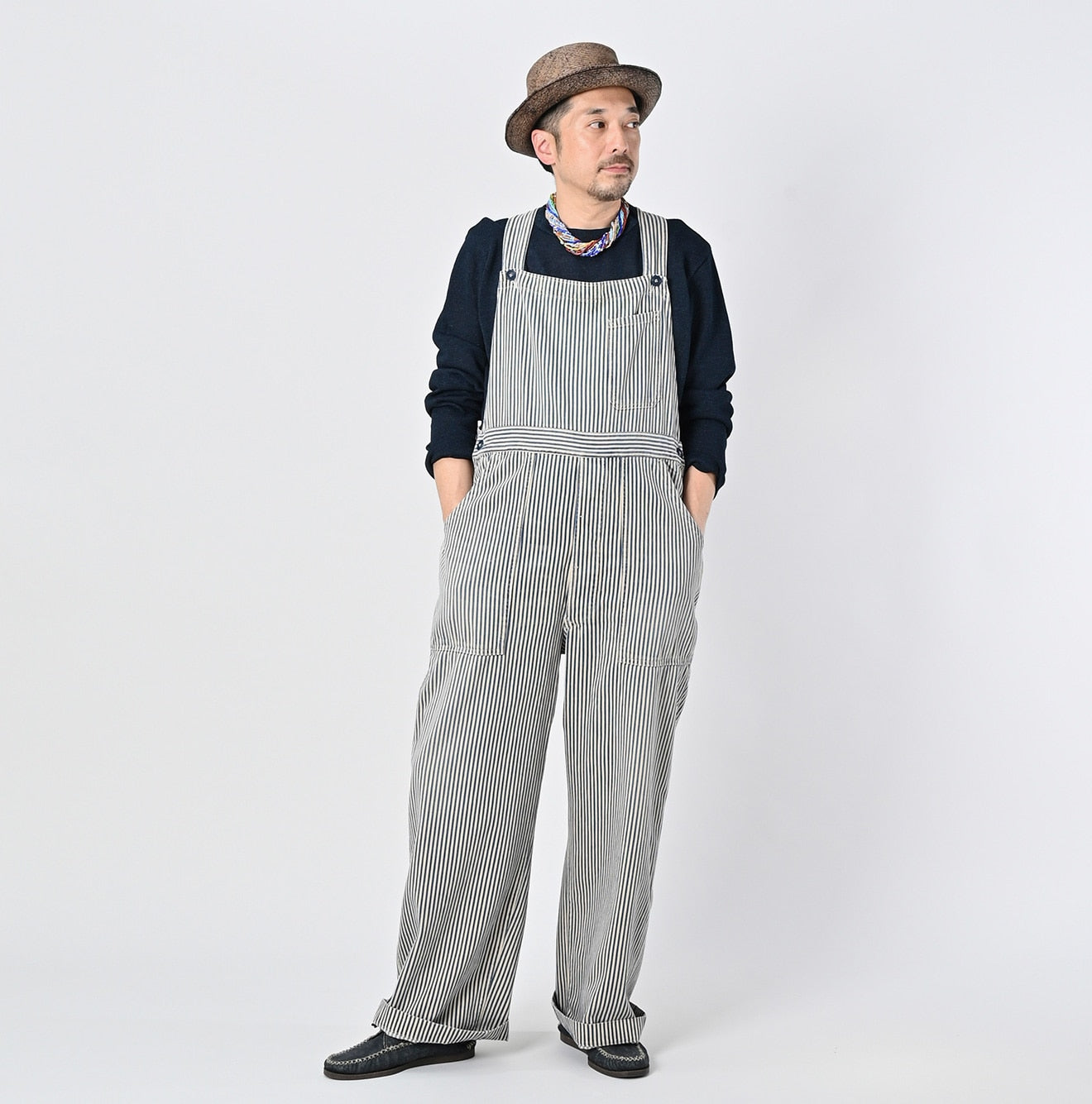 Monpetit Denim 908 Overall Distressed – 45R GLOBAL