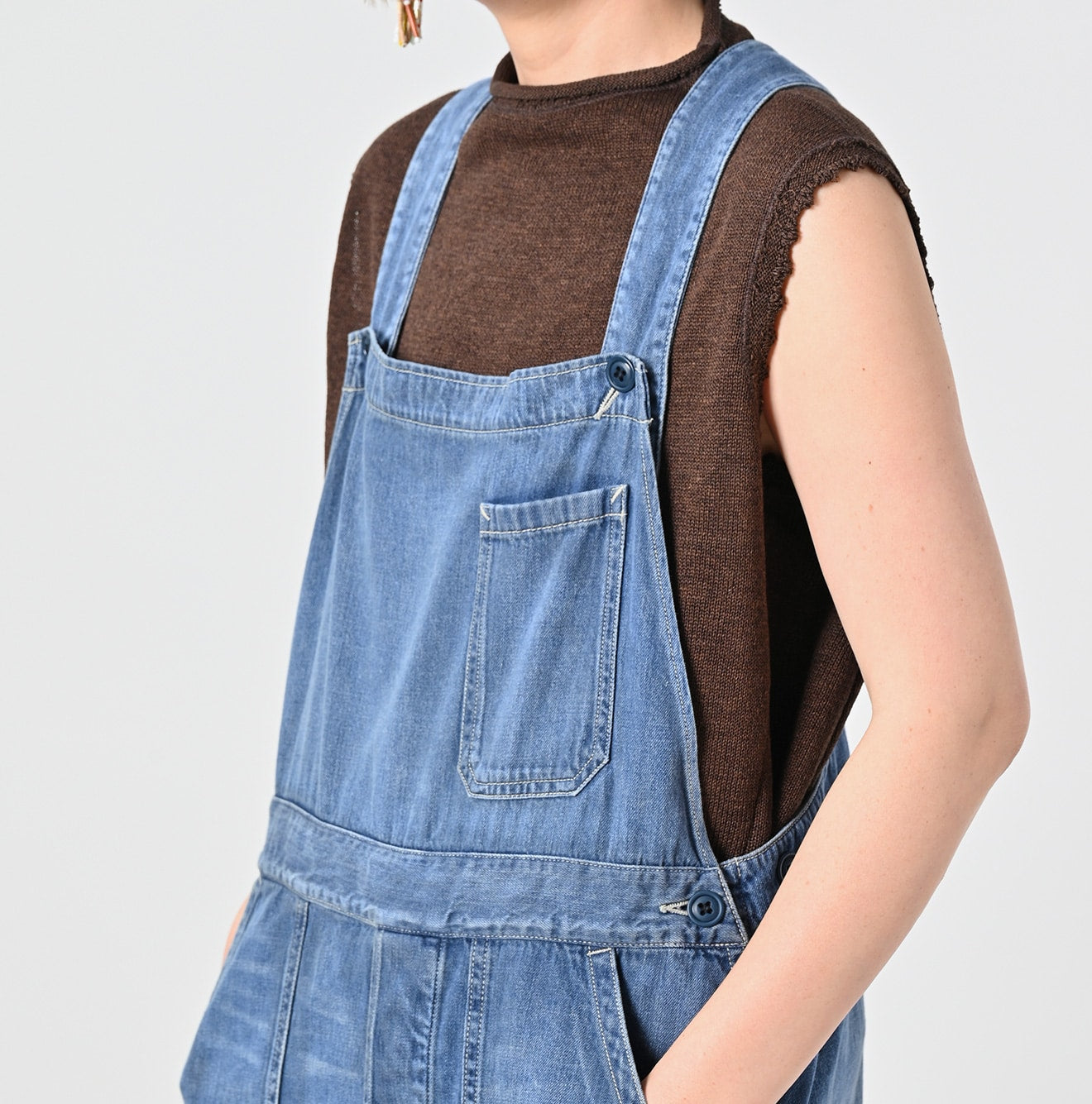 Monpetit Denim 908 Overall Distressed – 45R GLOBAL