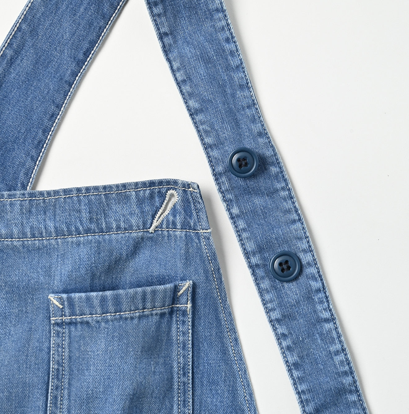 Monpetit Denim 908 Overall Distressed – 45R GLOBAL