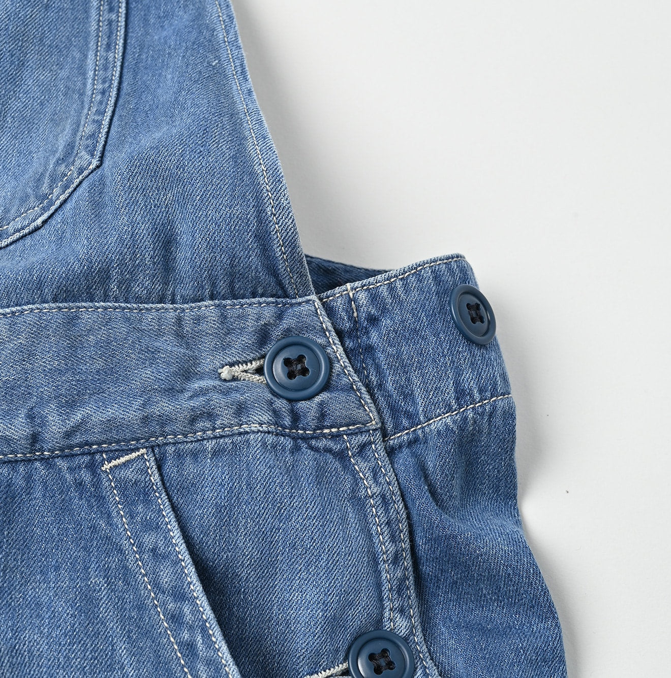 Monpetit Denim 908 Overall Distressed – 45R GLOBAL