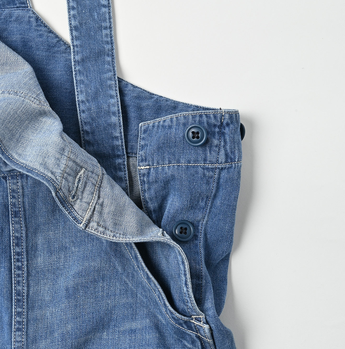Monpetit Denim 908 Overall Distressed – 45R GLOBAL
