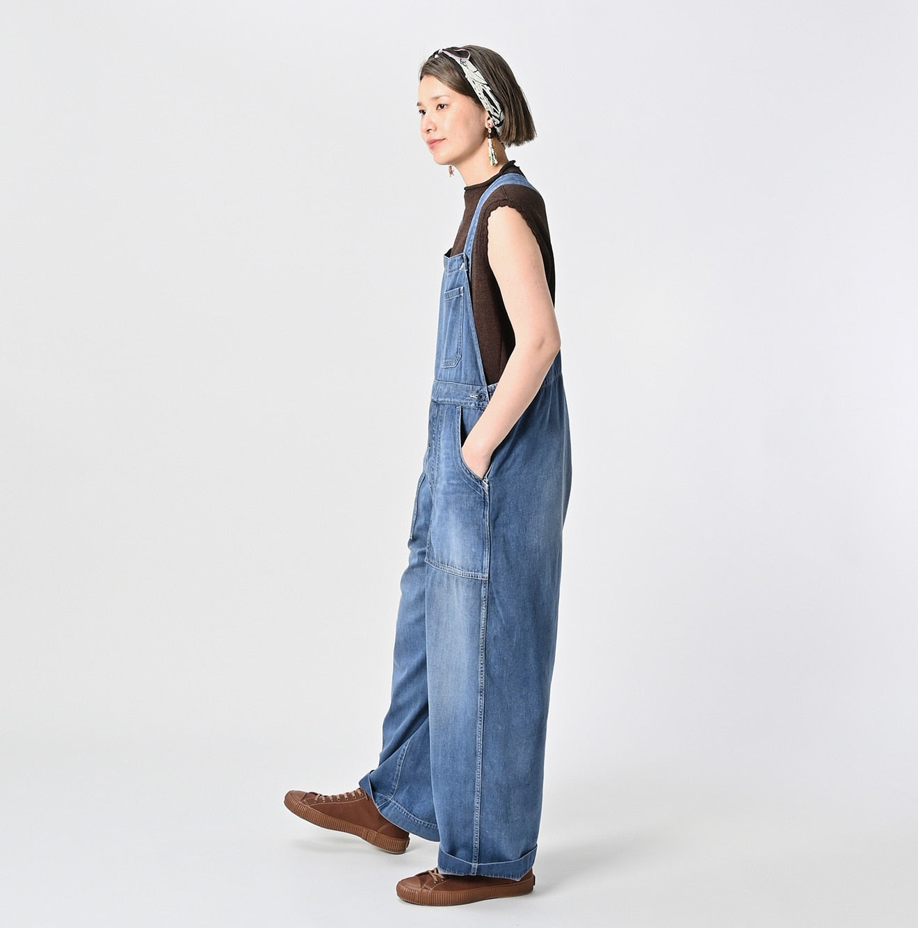 Monpetit Denim 908 Overall Distressed – 45R GLOBAL