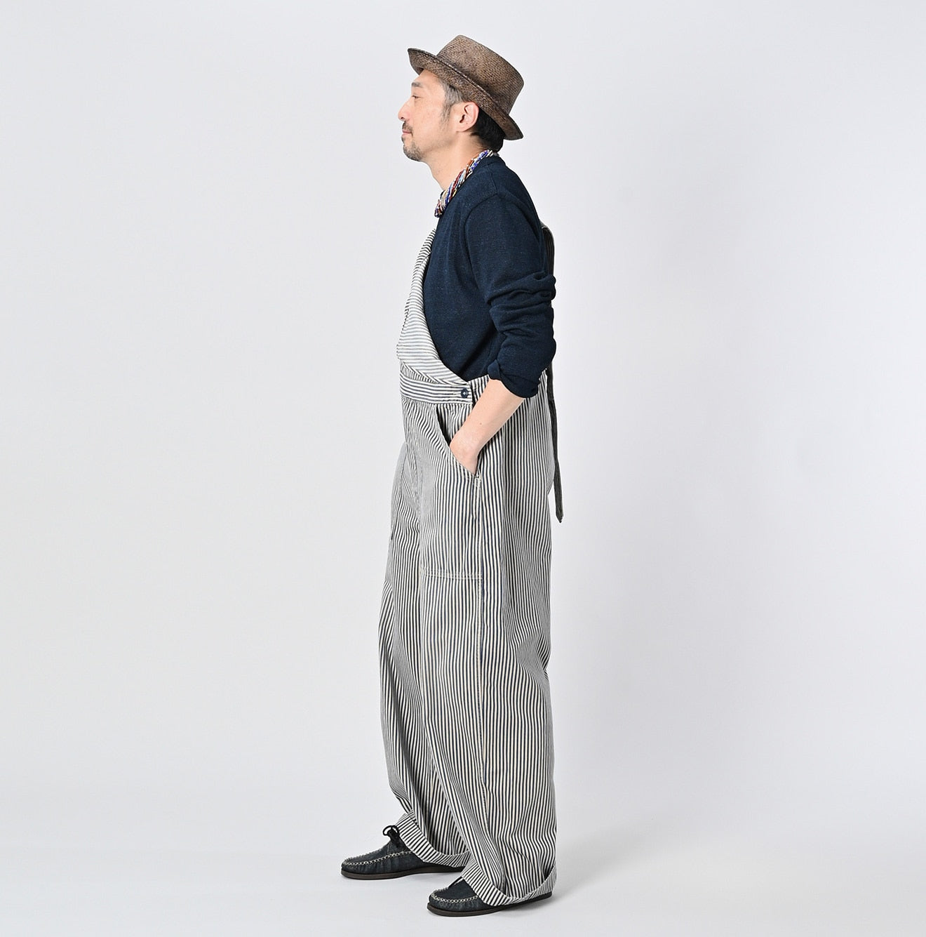 Monpetit Denim 908 Overall Distressed – 45R GLOBAL