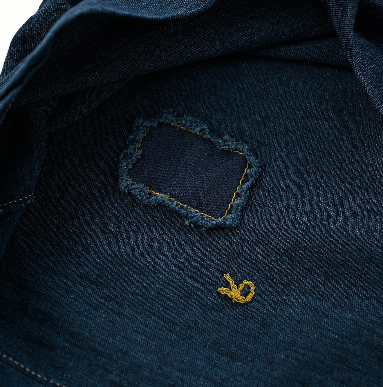 Indigo 45 Star Square T-shirt - 45R by 45rpm studio - Image 10