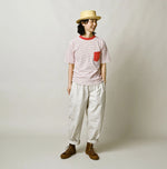 45R Striped Pocket 908 T-shirt