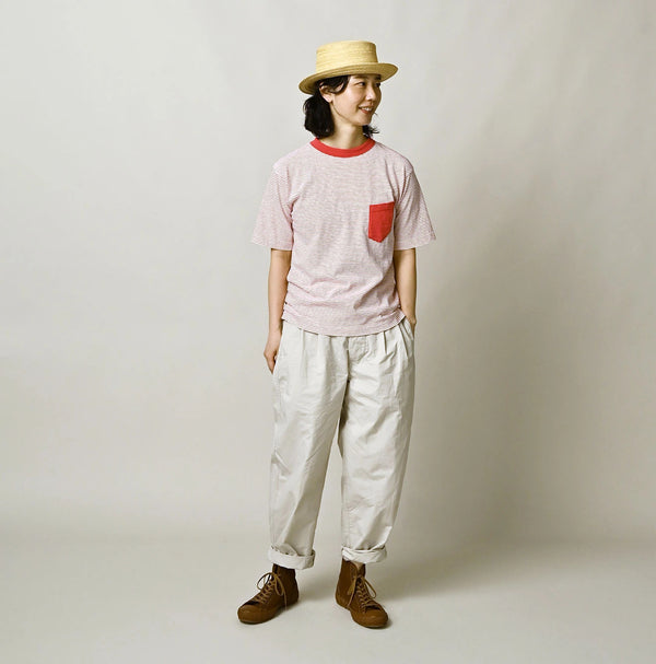 45R Striped Pocket 908 T-shirt