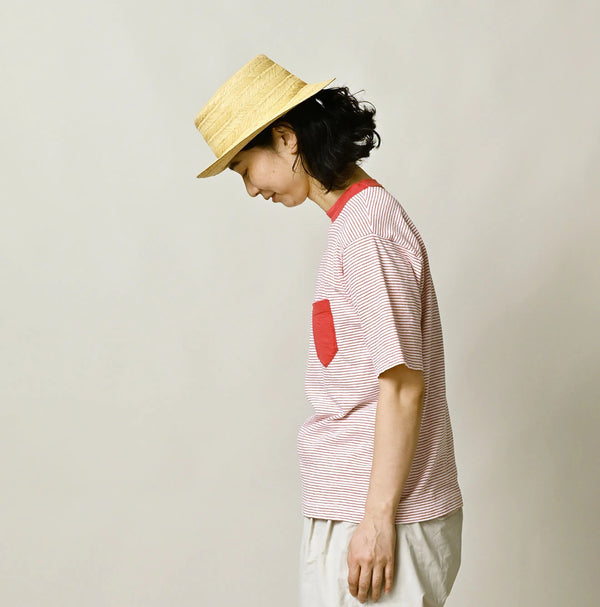 45R Striped Pocket 908 T-shirt