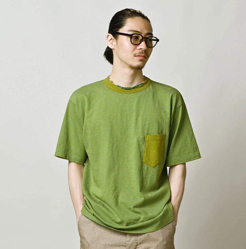 45R Striped Pocket 908 T-shirt - Image 9
