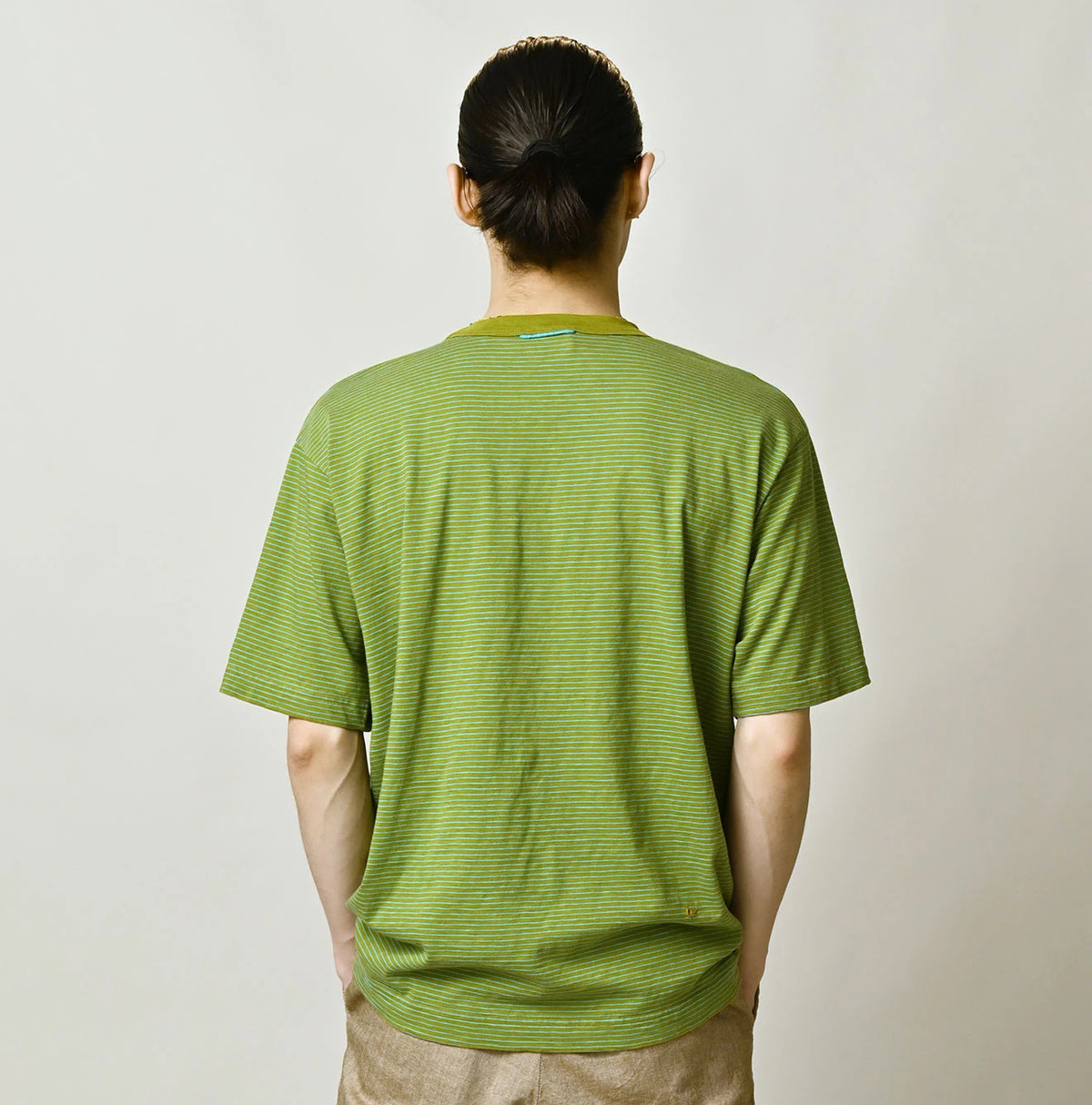 45R Striped Pocket 908 T-shirt