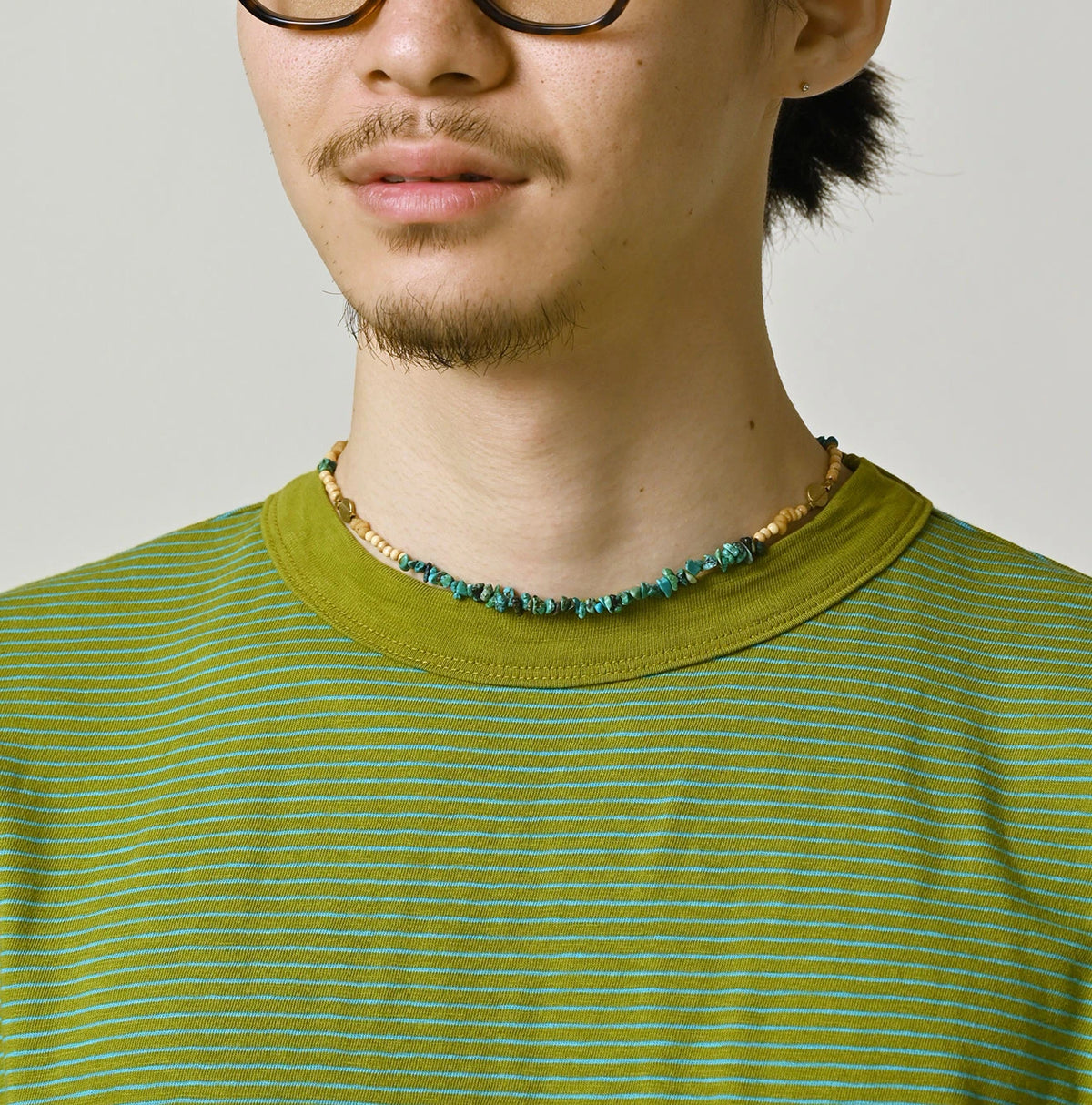 45R Striped Pocket 908 T-shirt