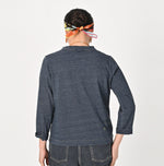 Indigo 45 Star Square T-shirt Distressed - 45R by 45rpm studio