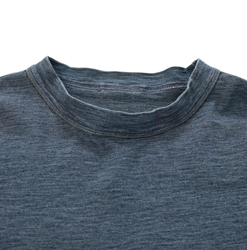 Indigo 45 Star Square T-shirt Distressed - 45R by 45rpm studio - Image 7