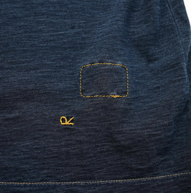 Indigo 45 Star T-shirt Distressed - 45R by 45rpm studio