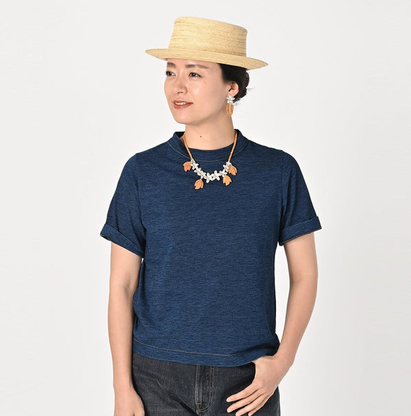 Indigo 45 Star T-shirt Distressed - 45R by 45rpm studio