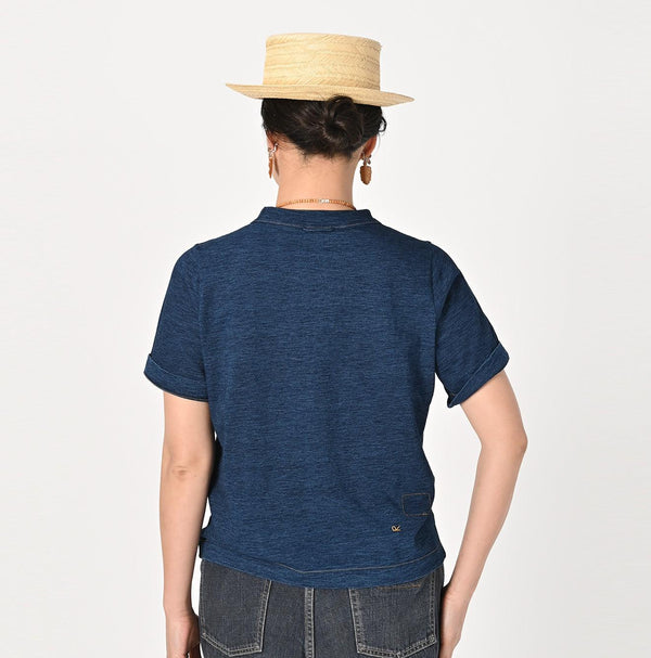 Indigo 45 Star T-shirt Distressed - 45R by 45rpm studio