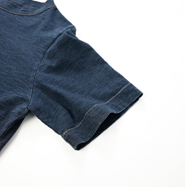 Indigo 45 Star T-shirt Distressed - 45R by 45rpm studio