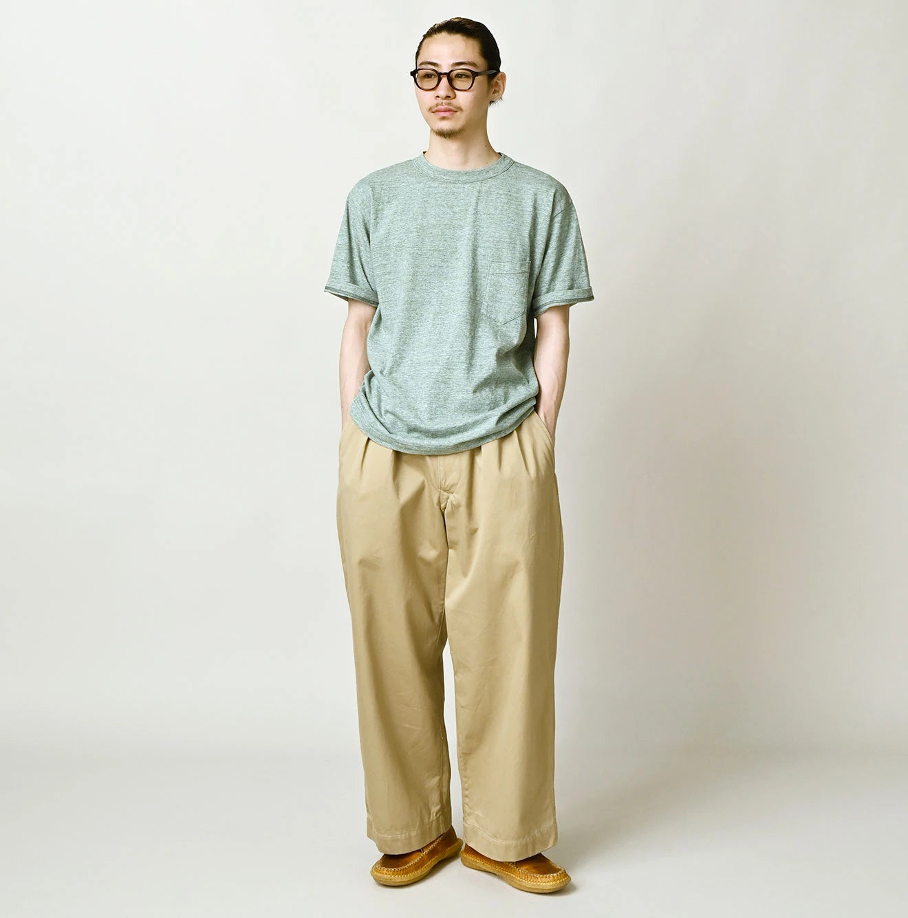45R 45 Star 908 Pocket T-shirt (Top-Dyed) - Image 3