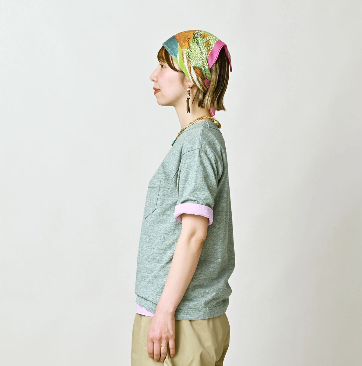 45R 45 Star 908 Pocket T-shirt (Top-Dyed)