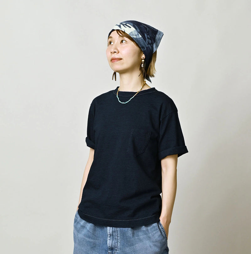 45R Indigo 45 Star 908 Pocket T-shirt - Image 4