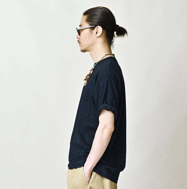 45R Indigo 45 Star 908 Pocket T-shirt