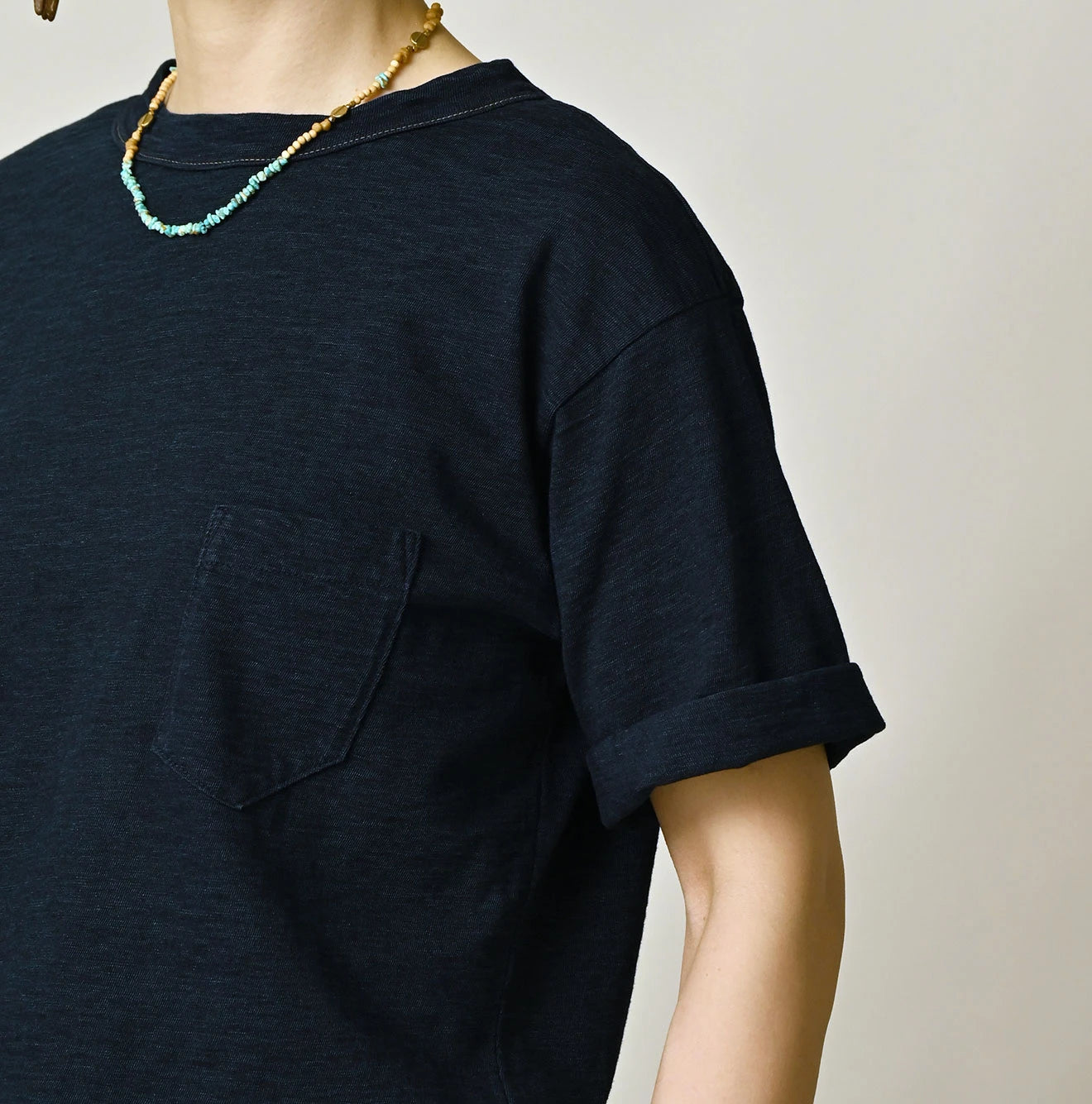 45R Indigo 45 Star 908 Pocket T-shirt - Image 11