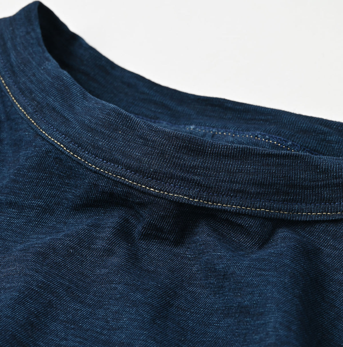 45R Indigo Big Slit T-shirt