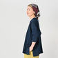 45R Indigo Big Slit T-shirt