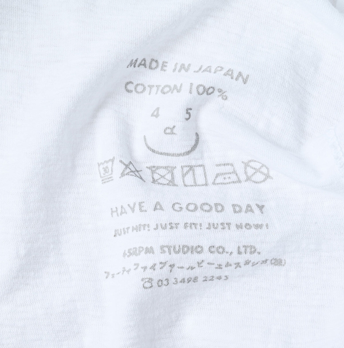 45R 45 Star 908 Logo T-shirt