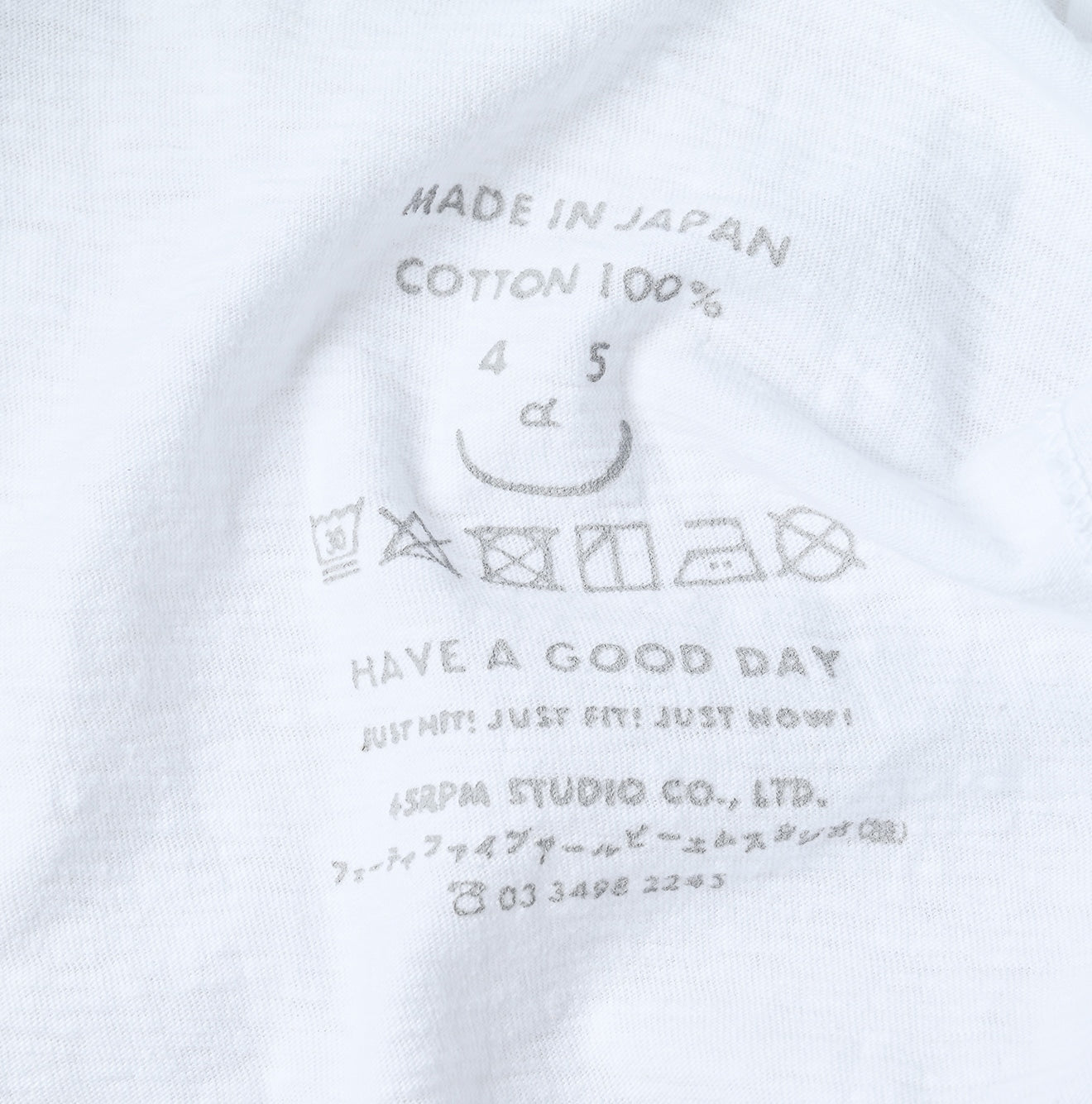 45R 45 Star 908 Logo T-shirt