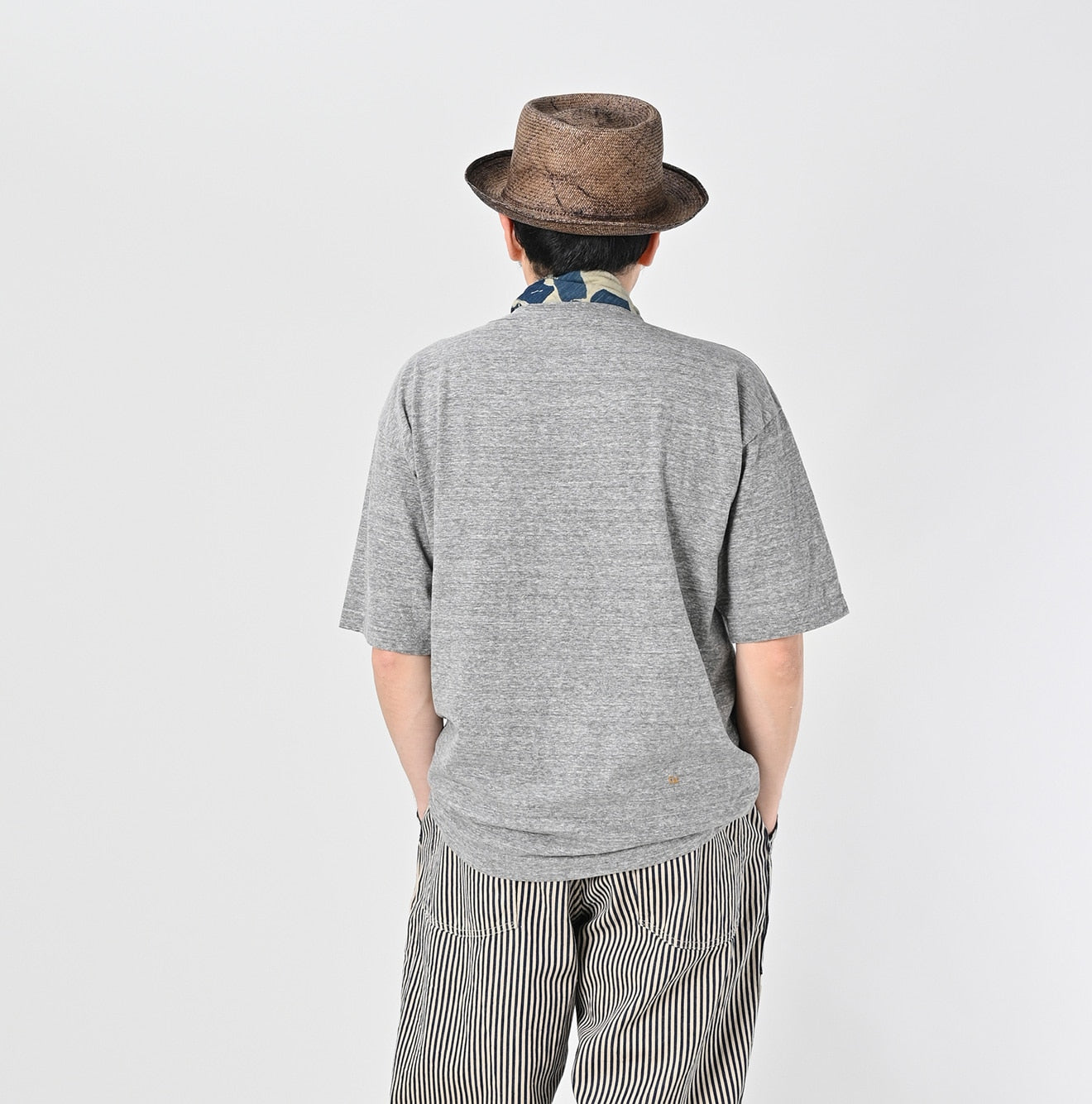 45R 45 Star 908 Logo T-shirt (Top-dyed) - Image 9