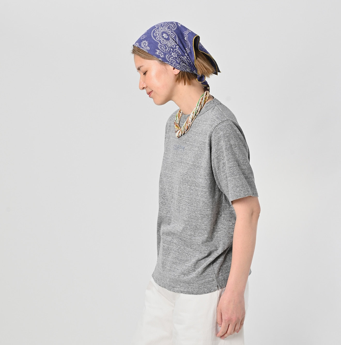 45R 45 Star 908 Logo T-shirt (Top-dyed) - Image 5