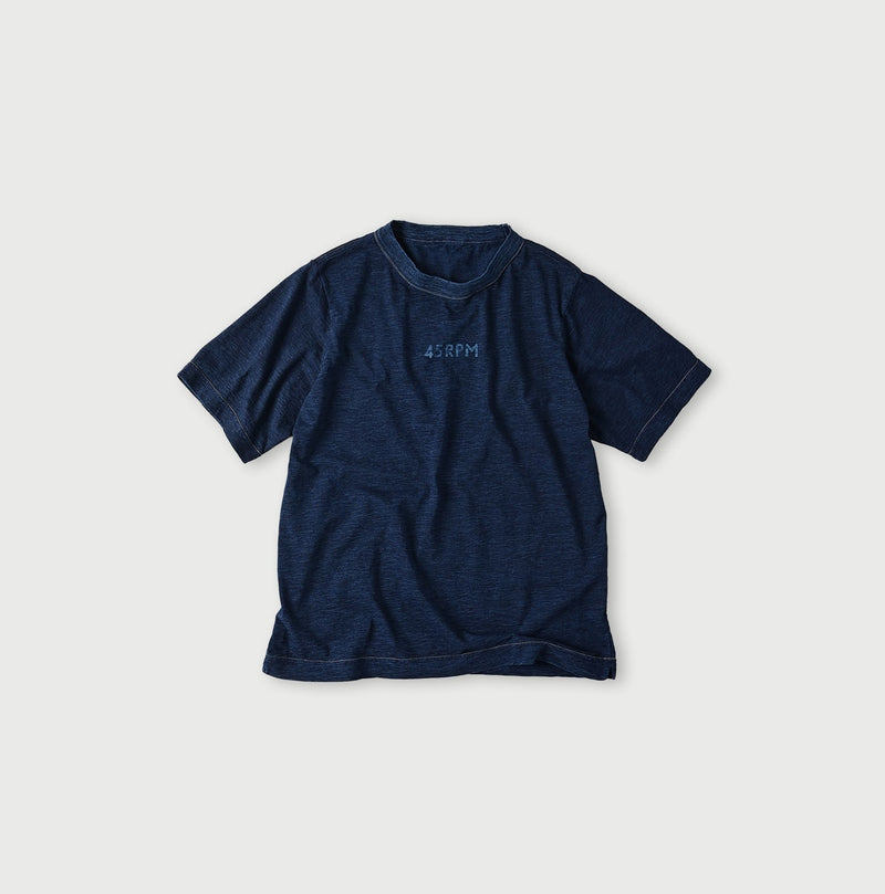 45R Indigo 45 Star 908 Logo T-shirt - Image 1