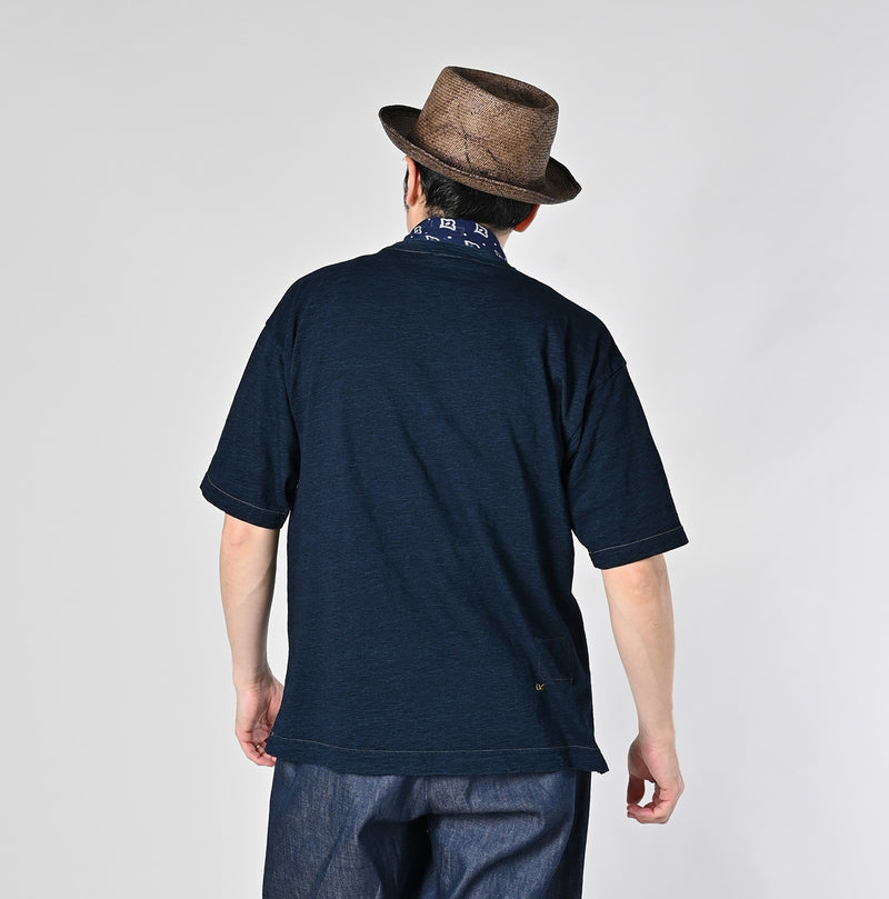 45R Indigo 45 Star 908 Logo T-shirt - Image 9