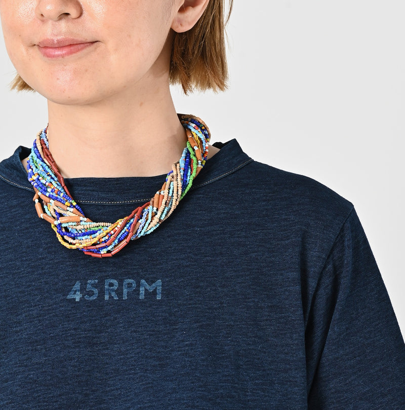 45R Indigo 45 Star 908 Logo T-shirt - Image 10