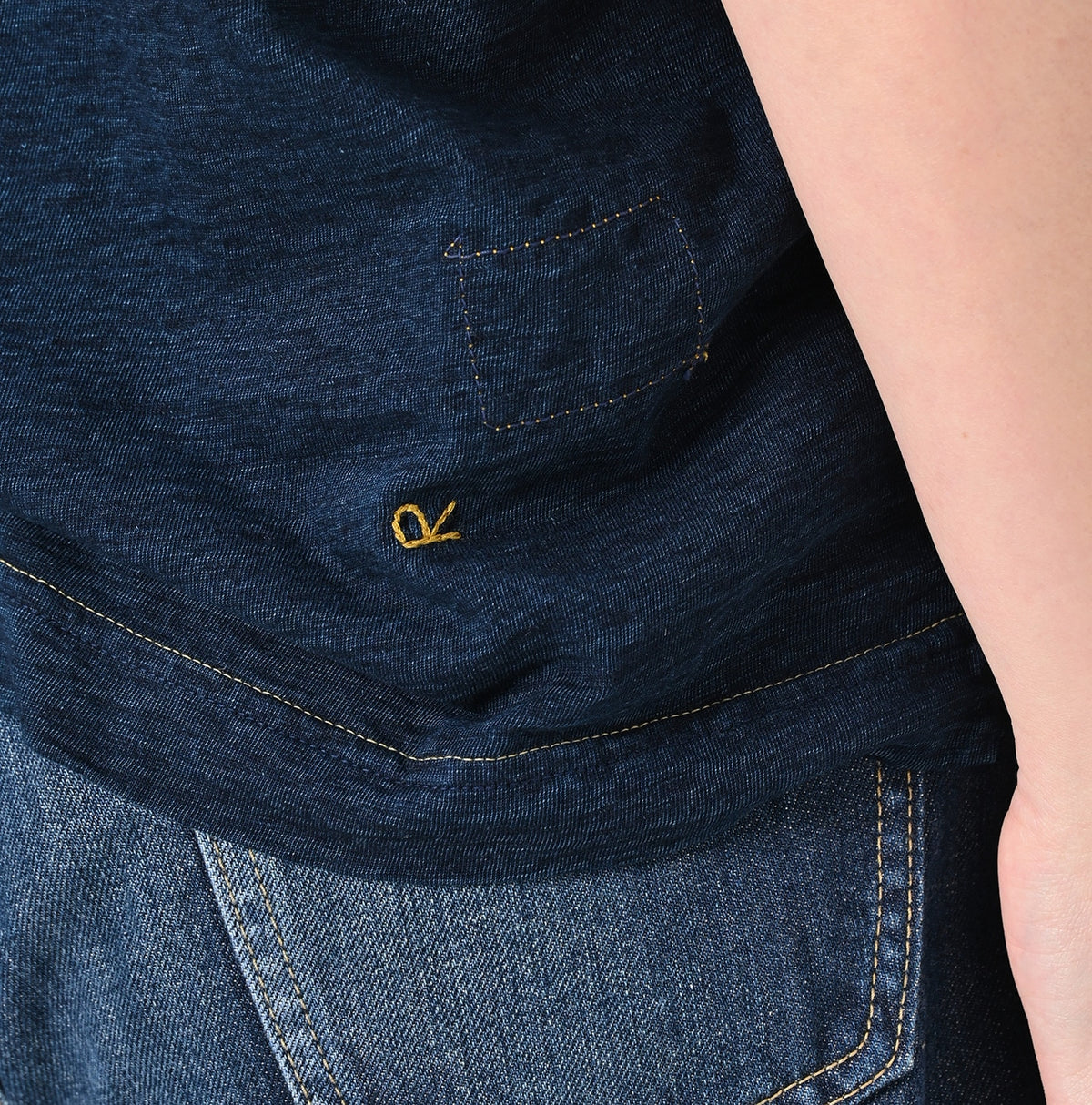 45R Indigo 45 Star 908 Logo T-shirt