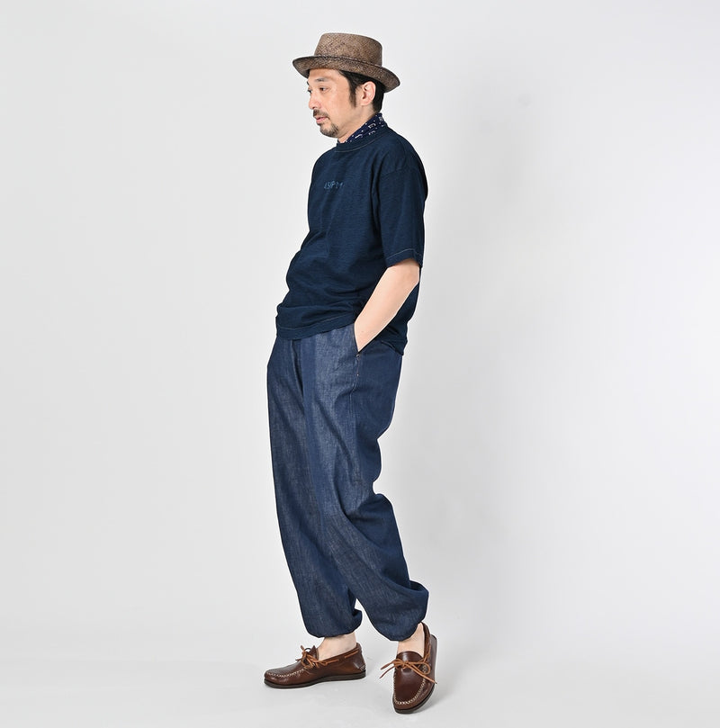 45R Indigo 45 Star 908 Logo T-shirt