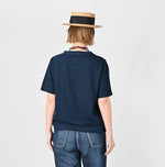 45R Indigo 45 Star 908 Logo T-shirt