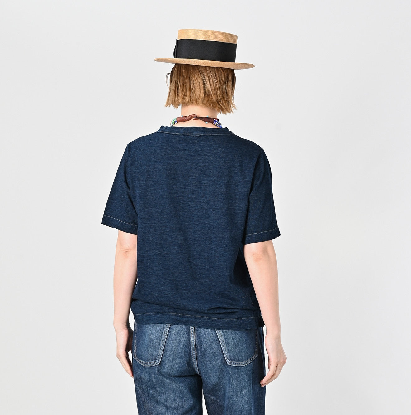 45R Indigo 45 Star 908 Logo T-shirt - Image 6