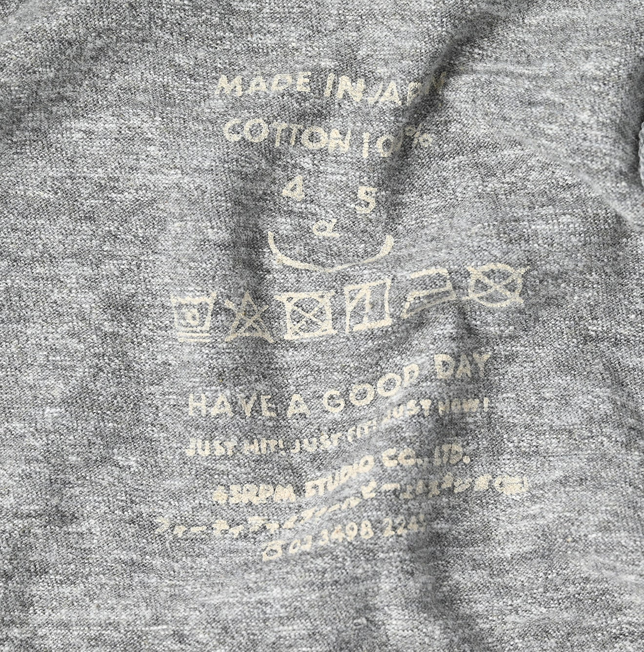 45R In the Raw 45 Star 908 T-shirt (Top-dyed)