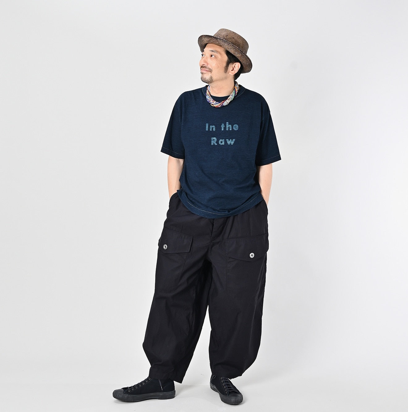 45R Indigo In the Raw 45 Star 908 T-shirt - Image 3