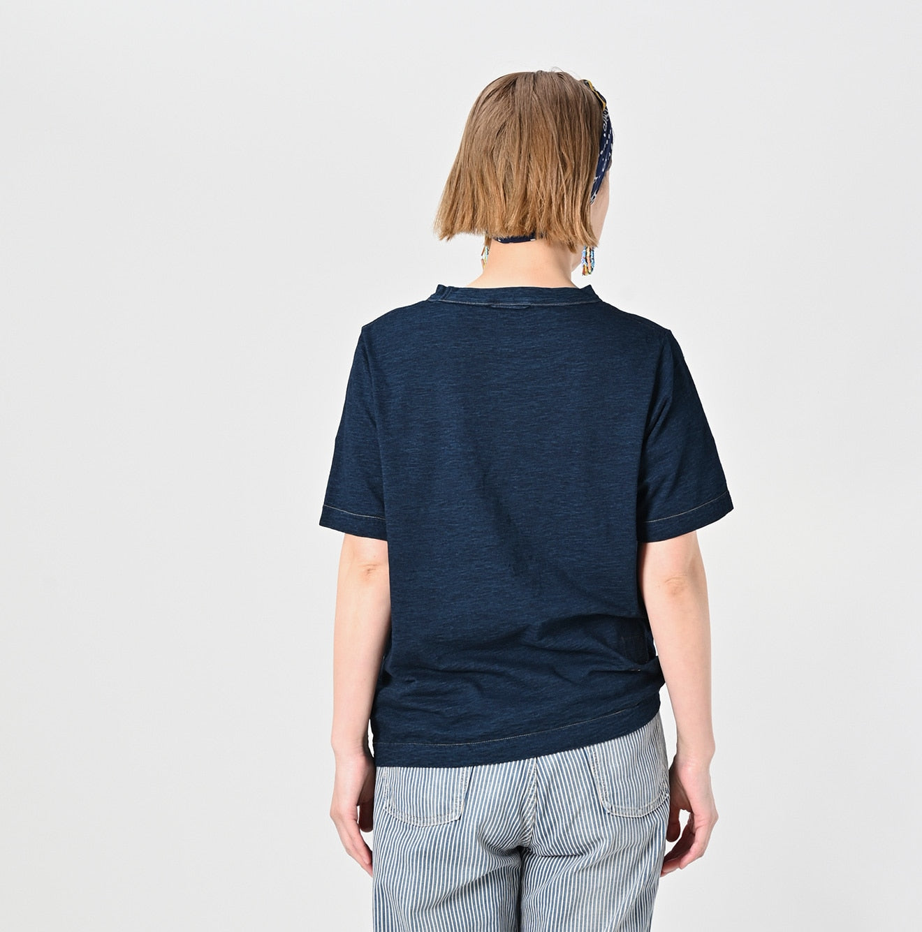 45R Indigo In the Raw 45 Star 908 T-shirt - Image 6