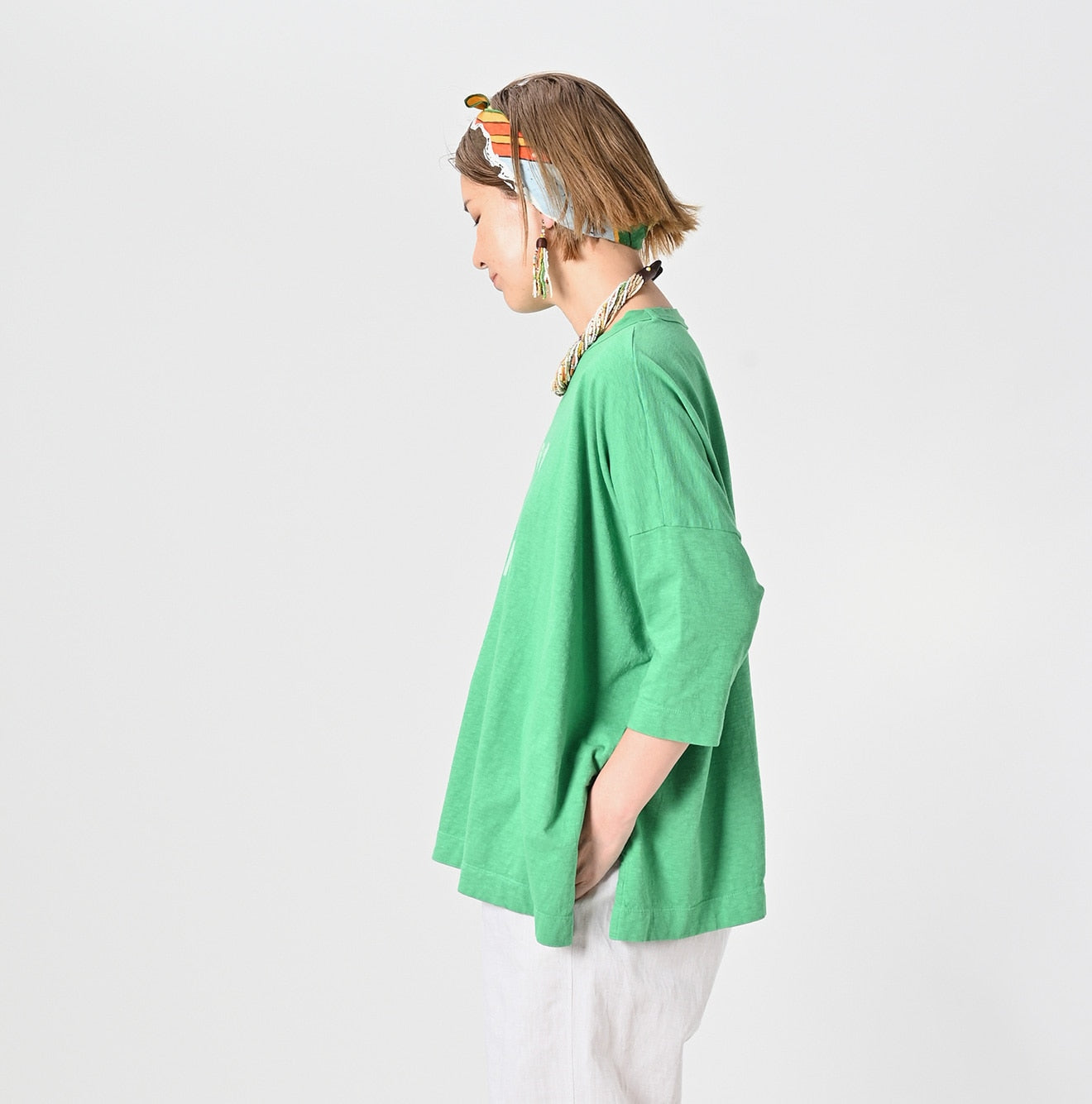 45R Best in Bloom Big Slit T-shirt