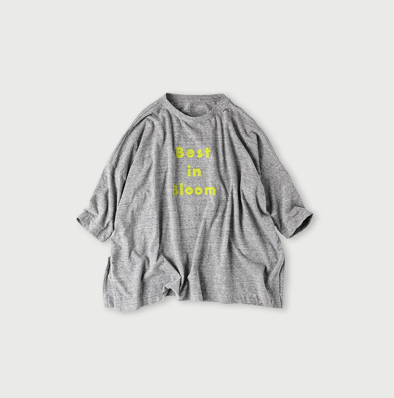 45R Best in Bloom Big Slit T-shirt (Top-dyed)