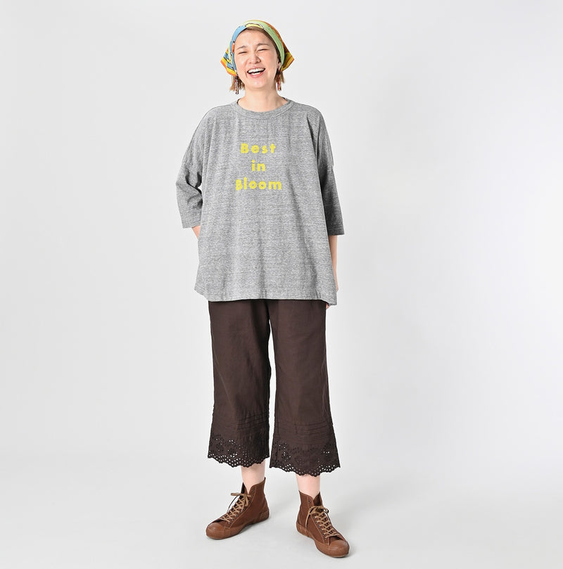 45R Best in Bloom Big Slit T-shirt (Top-dyed)