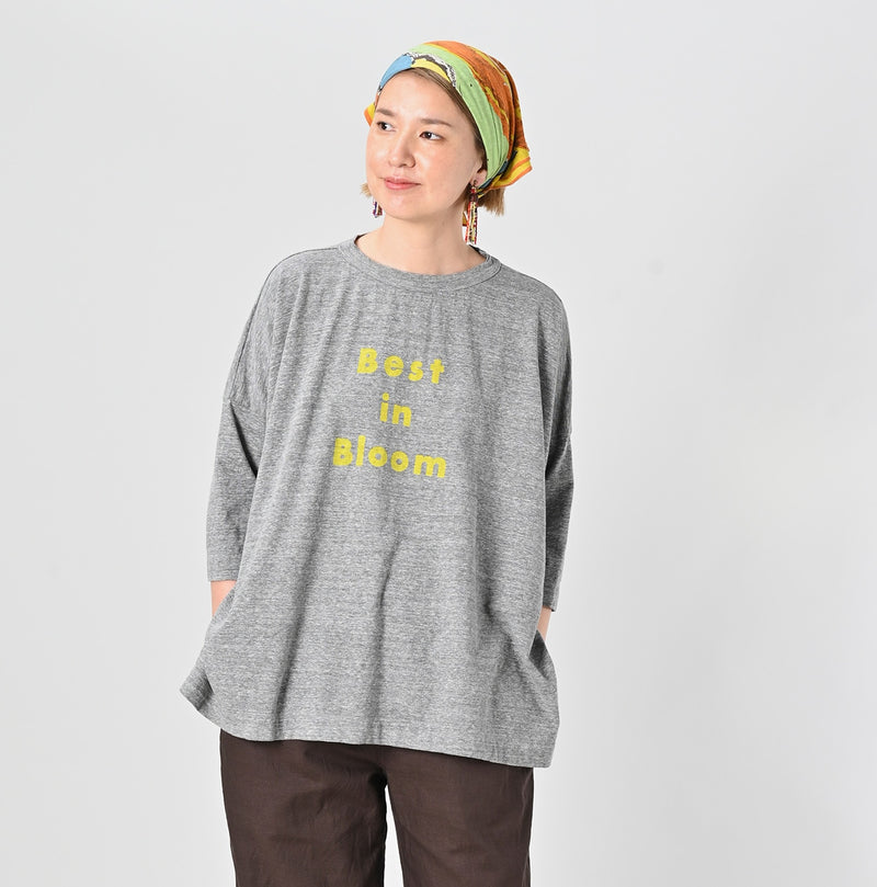 45R Best in Bloom Big Slit T-shirt (Top-dyed)